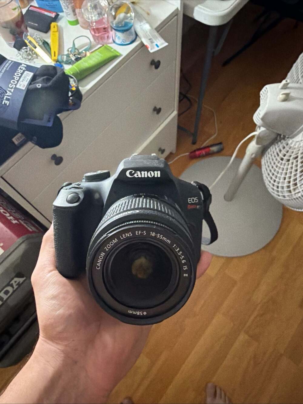 Canon eos Rebel T6, 18-55mm Lens, With Charger